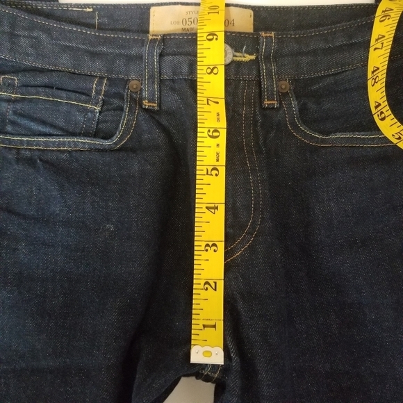 LEVI'S Made & Crafted Tack Slim Style: 05081-0104 dark wash 100% cotton - Picture 10 of 16